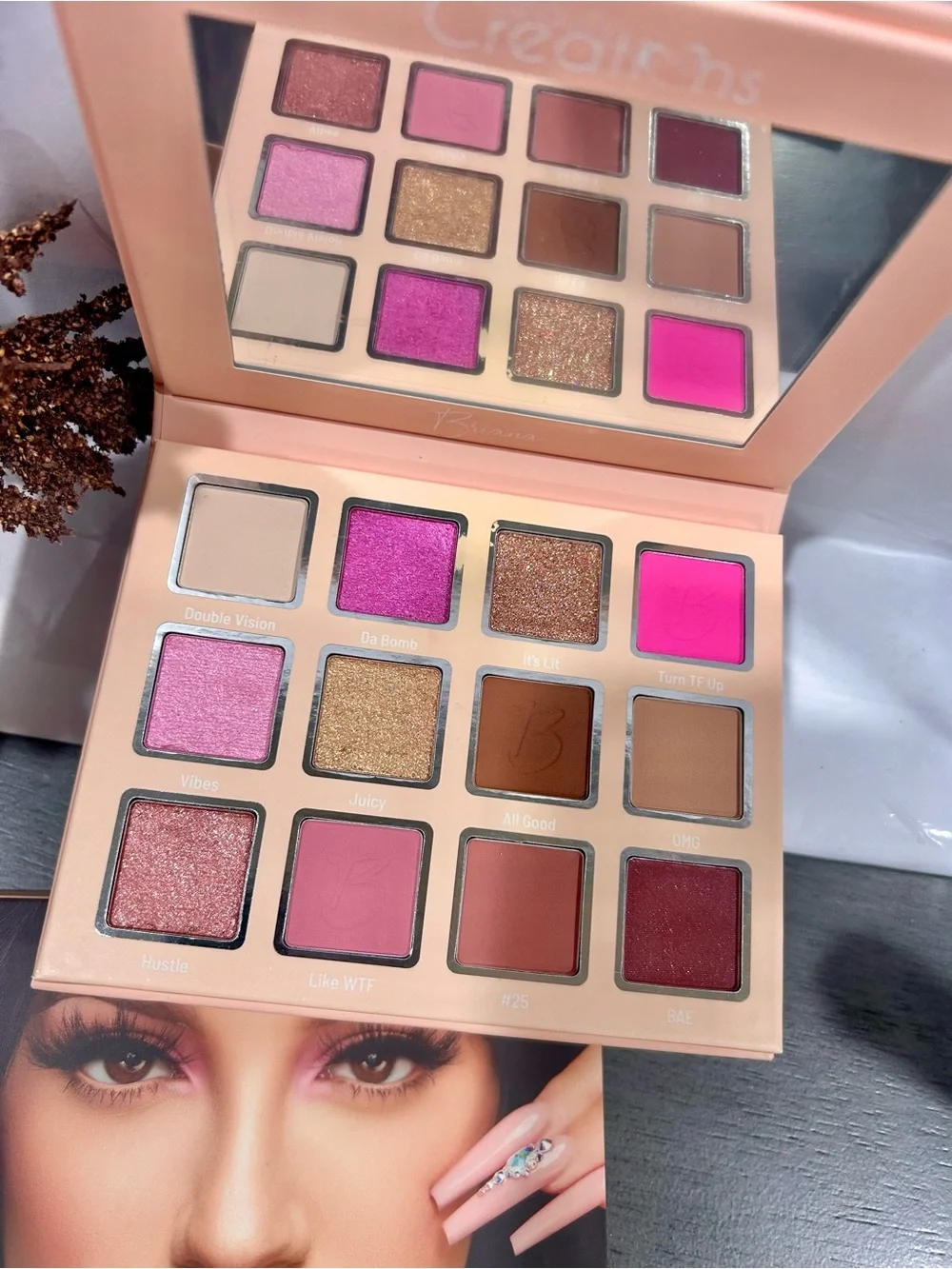Beauty Creations x Murillo Twins eyeshadow palette